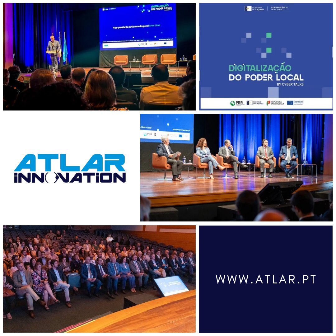 ATLAR Innovation participated in the Local Government Digitalization Forum on July 8 in Praia da Vitória, discussing public services' future in the digital age, emphasizing Azores 2030 and PRR support measures for efficient, citizen-focused, and paperless local governance.