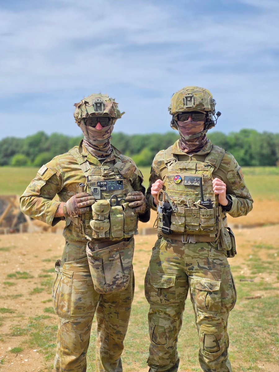 AustralianArmy's tweet image. 3yrs of training Ukrainian recruits ๐ฆ๐บ๐ฌ๐ง๐บ๐ฆ
More than 56,000 personnel have been trained through the UK-led Op Interflex โ including 2,900 trained by #AusArmy under Op Kudu.
It has been our honour, Slava Ukraini.
๐ธ CPL Dustin Anderson/ LCDR John Thompson/ CPL Jonathan Goedhart