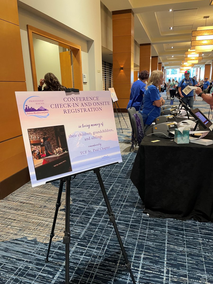 We are so excited to start welcoming attendees to TCF's 48th National Conference in Bellevue.
#TCF2025 #tcfbellevue #tcfnationalconference #tcfsibs