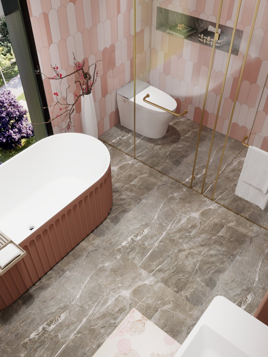 TONA_Bath's tweet photo. Blossom into your calm with Bloomโs sakura-toned sanctuary ๐ธ
From pink gradient walls to curved bathtubs and tidy storageโthis is softness built for sanctuary.
๐ https://t.co/Xz7McnAqu3
#HomeVibes #Bloom #Vanity #interiordesign #PinkHome #tona #relaxandenjoy #bathroom https://t.co/NbC2FdnDFG