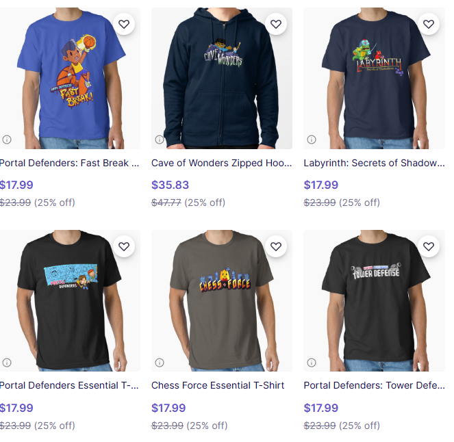 BoMToons's tweet image. Luis and I made some Portal Defenders apparel designs available on Red Bubble. Grab 'em while they're on sale!
PD: Tower Defense, PD: Fast Break, PD: Original, Chess Force, Cave of Wonders, and Labyrinth!
redbubble.com/people/pestofo…
@Newgrounds