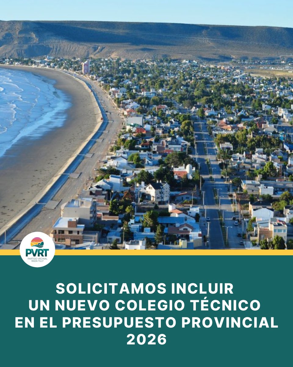Partido Vecinal de Rada Tilly tweet media