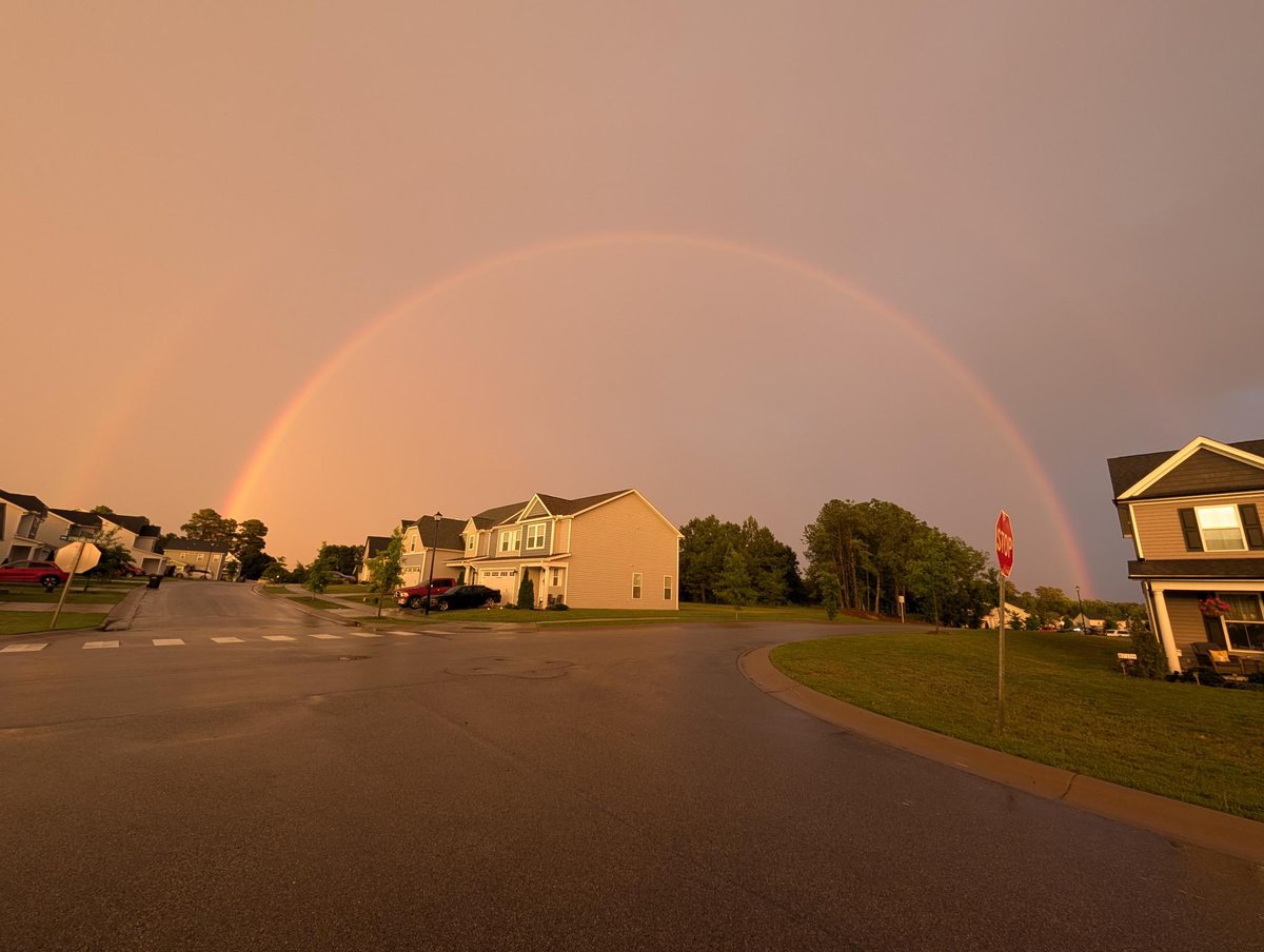 Tech_In_Ed's tweet image. After the storms this evening in Clayton, NC (near Raleigh).