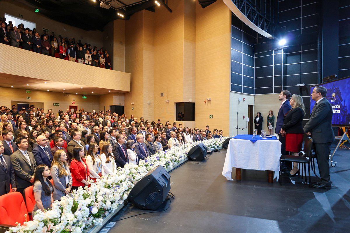 Banco Central del Ecuador (@bancocentral_ec) on Twitter photo Hoy se realizó el evento de rendición de cuentas del Banco Central del Ecuador, correspondiente al ejercicio fiscal 2024.
El Gerente General del #BCE, <a href="/Gmo_Avellan/">Guillermo Avellán 🇪🇨</a>, destacó los principales hitos alcanzados en 2024:
✅Las Reservas Internacionales (RI) cerraron el año con un Hoy se realizó el evento de rendición de cuentas del Banco Central del Ecuador, correspondiente al ejercicio fiscal 2024.
El Gerente General del #BCE, <a href="/Gmo_Avellan/">Guillermo Avellán 🇪🇨</a>, destacó los principales hitos alcanzados en 2024:
✅Las Reservas Internacionales (RI) cerraron el año con un