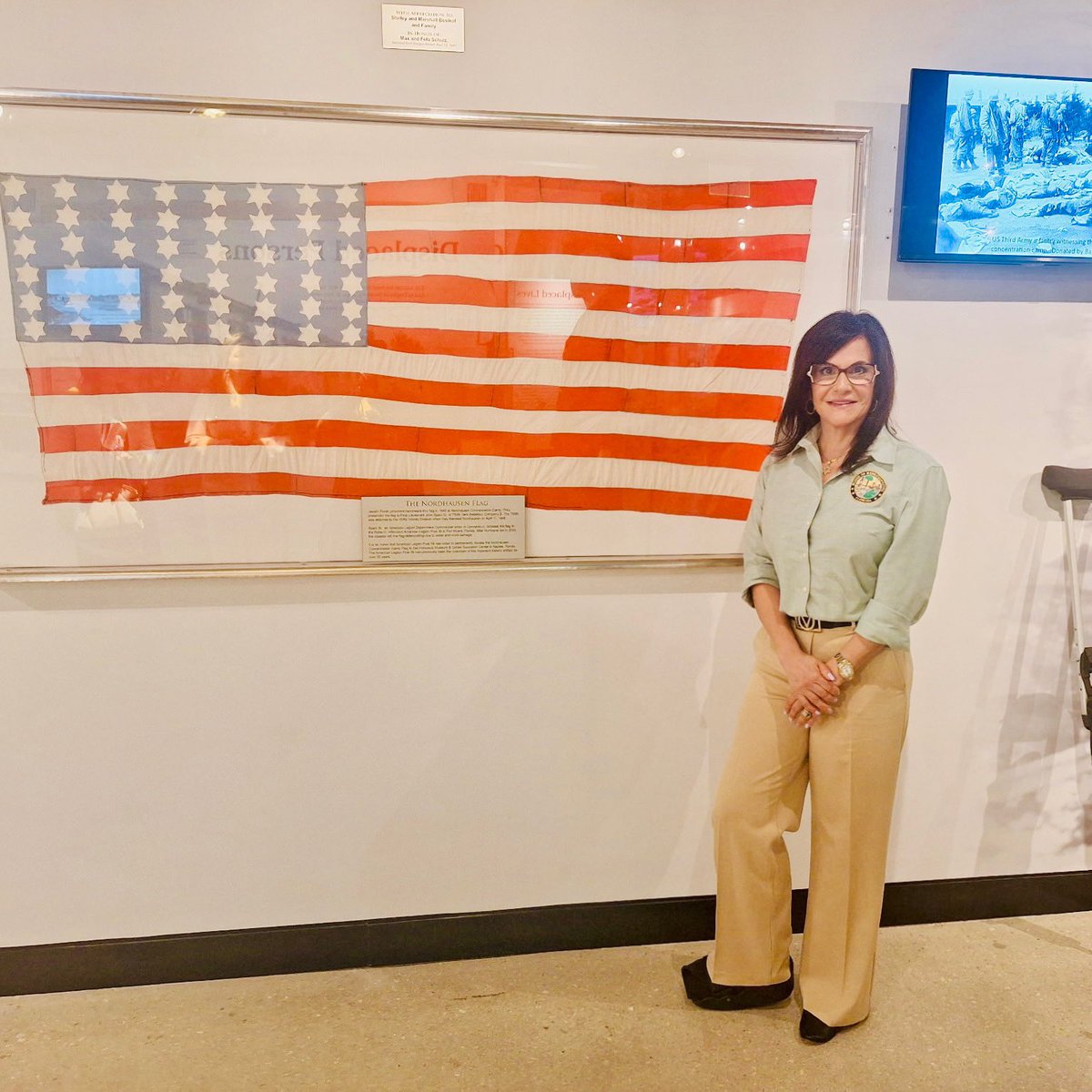 BenarrochYvette's tweet photo. Honored to tour the Holocaust Museum in Naples. As a Jewish woman, this visit was personal. Proud to have secured $300K in state funds to support their mission of remembrance, education &amp; security. 🇺🇸🇸🇻#NeverAgain #FLHouse #District81 https://t.co/9IEariVtr6