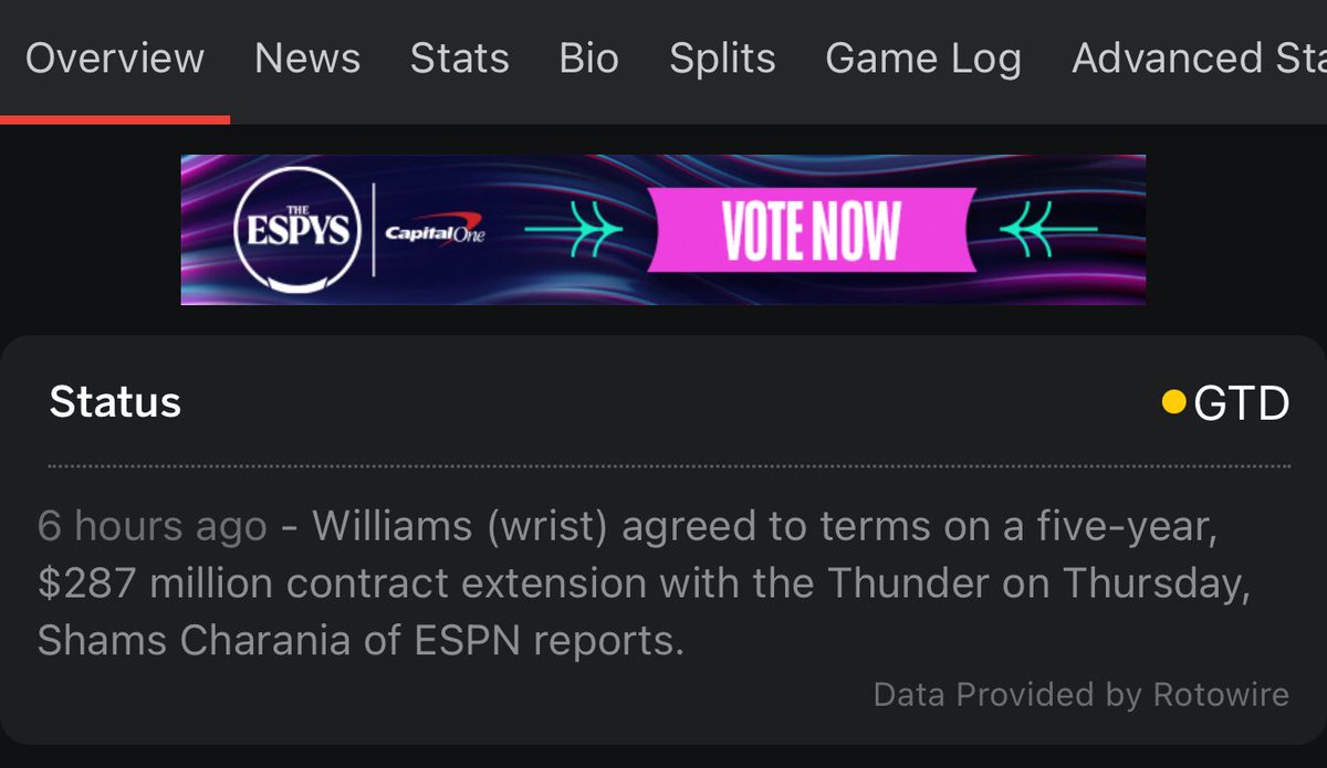 Contract so big it landed him on the injury report after he signed it 🤣