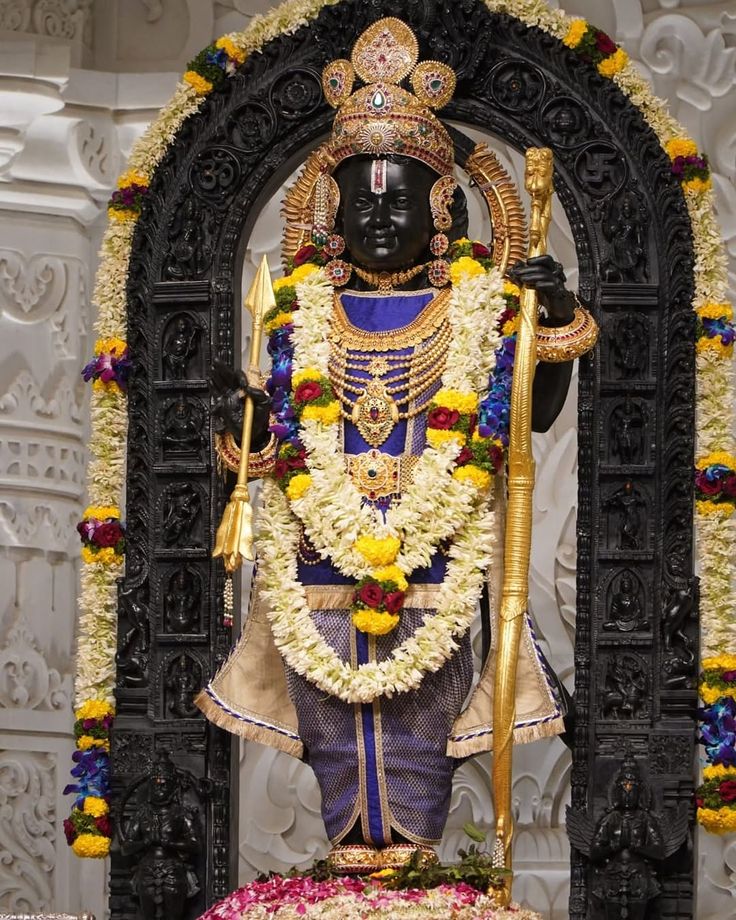 एक ही नारा एक ही नाम "जय श्री राम" "जय श्री राम" दिव्य दर्शन श्री राम लला सरकार, श्री अयोध्या धाम 🚩