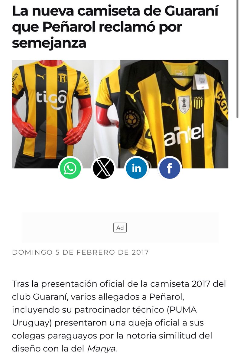 Cuando sos grande de verdad te preparan diseños exclusivos. 
Cuando sos chico y perdedor sos una copia barata y te ordenan que cambies tu camiseta.