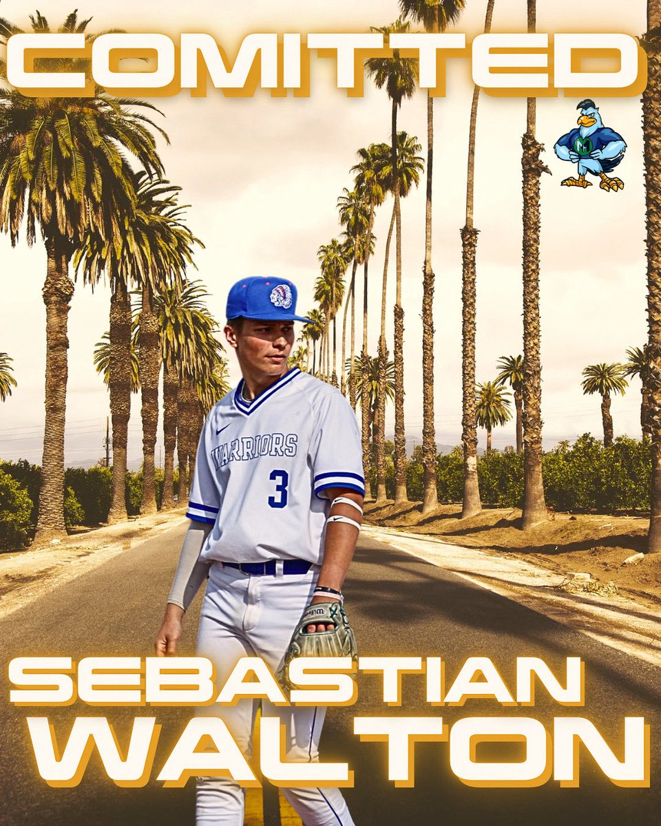 Congratulations to Sebastian Walton who recently committed to John Melvin Christian College to continue his baseball and academic career! He becomes the fourth Warrior from this year’s squad to commit!