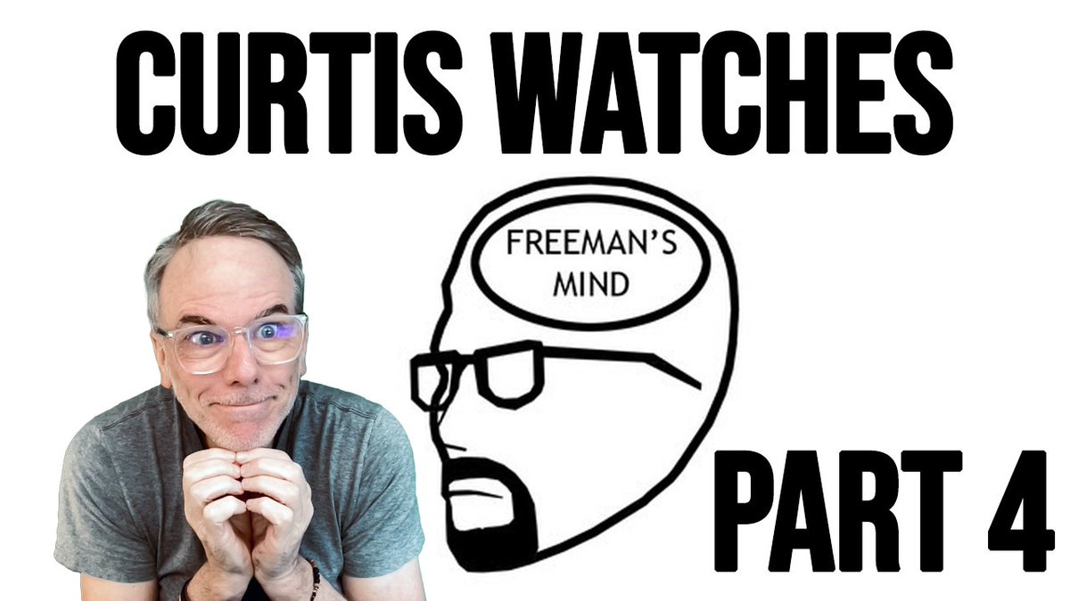 ConvosCurtis's tweet image. Hey folks. In anticipation of my livestream chat with Ross Scott of @accursedfarms this Sunday, I'll be watching more FREEMAN'S MIND tonight. Join if you can.
Starting soon! 6:30pm PT
YT: youtube.com/live/Cdil_nOzk…
Twitch: twitch.tv/curtis_craig_t…