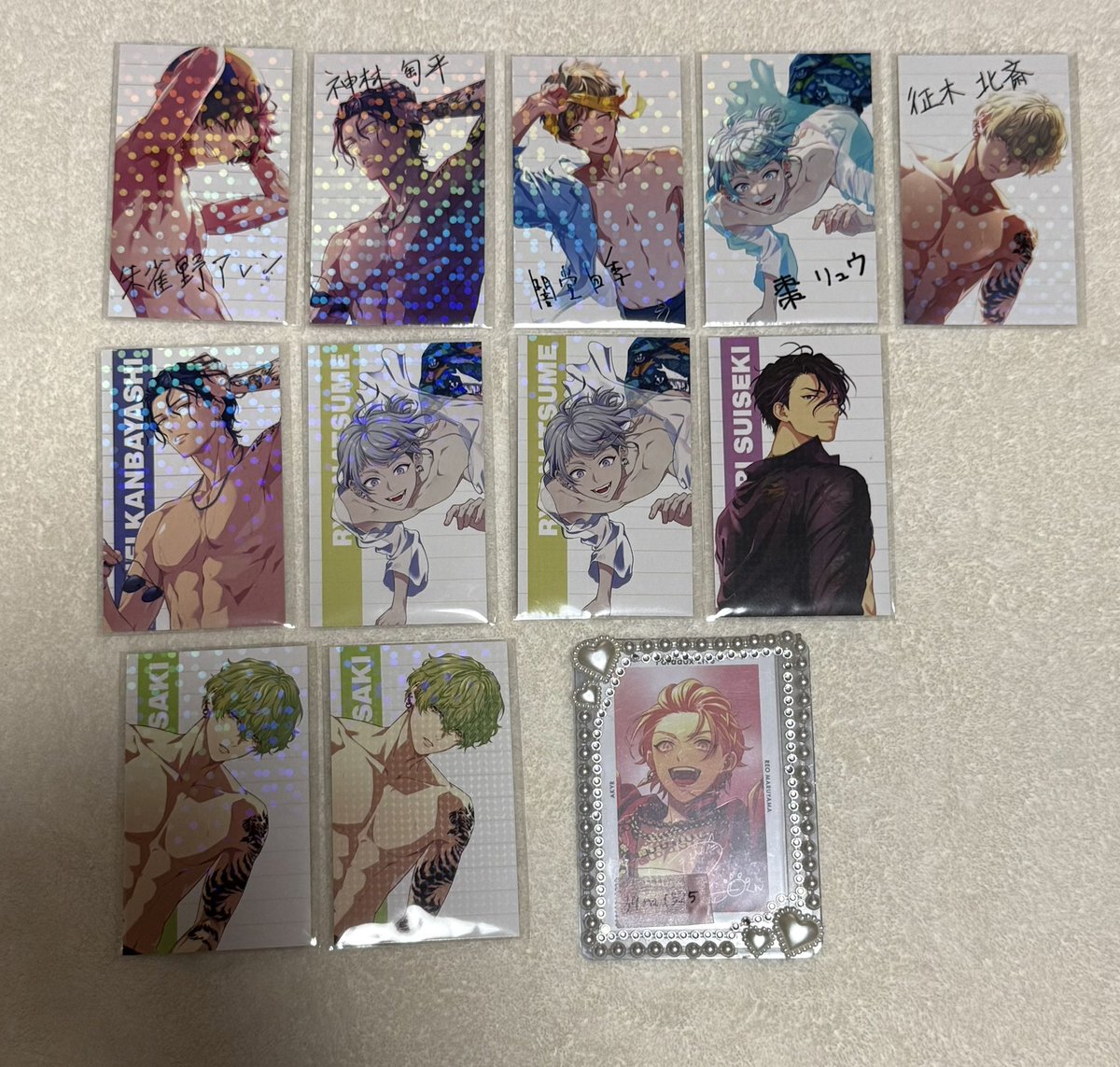〖交換〗 Paradox Live パラライ 真夏の幻影 トレフォト プロフィールカード プロカ

譲┋アレン 夏準 アン 匋平 リュウ 四季 依織 善 北斎

求┋玲央 

都内手渡しor郵送交換📮
検索からもお気軽にお声かけ下さい✧
よろしくお願いします✧