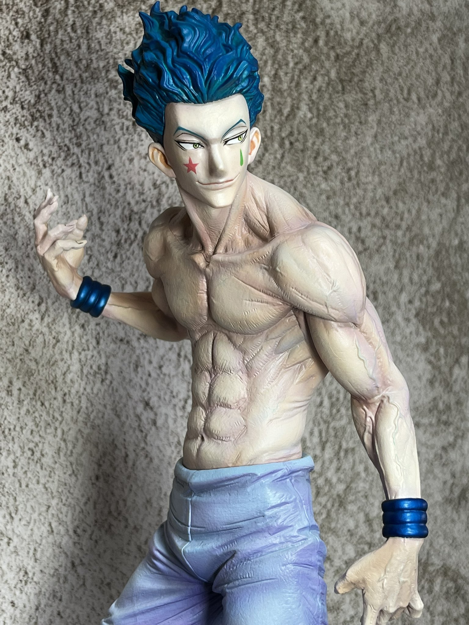 ヒソカ　リペイントフィギュア HUNTER×HUNTER ヒソカ フィギュア リペイント - メルカリ