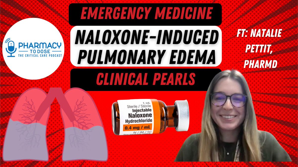 Natalie Pettit discusses naloxone-induced pulmonary edema in this EM clinical pearl. 

🎥 bit.ly/4lqfuei