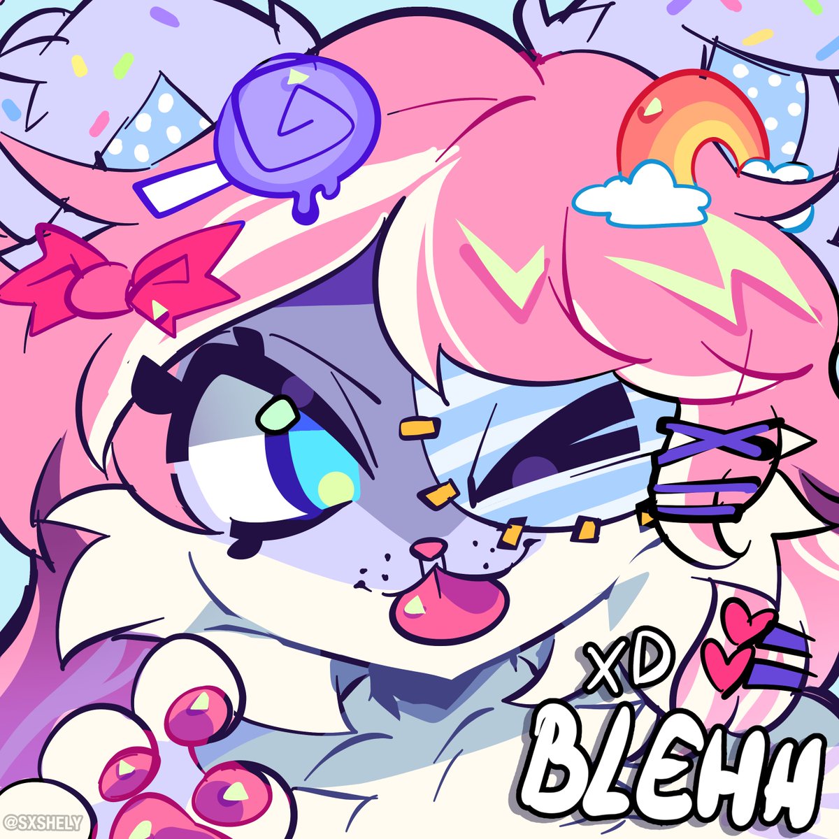 BUNNIIYE's tweet image. some icon comms that i like how they turned out
