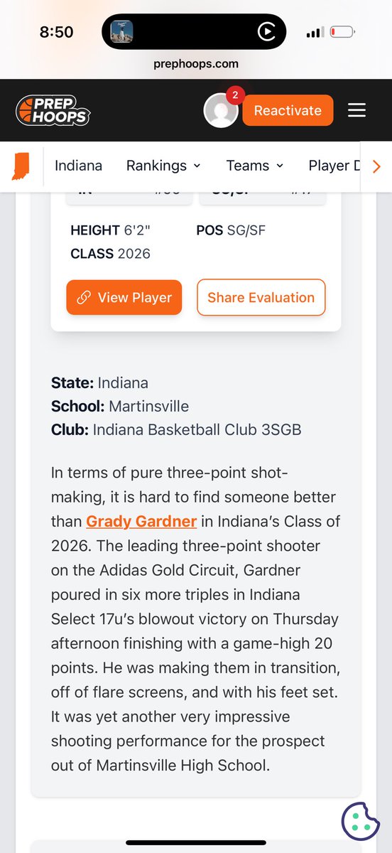 Grady Gardner (@gradygardner5) on Twitter photo Appreciate the write up from <a href="/BRamseyKSR/">Brandon Ramsey</a> and for coming to watch me and my teammates play today at the 3SGB finals!
<a href="/ibcselect17u/">Indiana Select 17U</a> <a href="/ArtesianHoops/">Martinsville Artesian Basketball</a> <a href="/J__Will34/">Jackson Williams</a> <a href="/BellCatMHS/">Jeff Bell</a> <a href="/DefCoach_Taylor/">Coach Matt Taylor</a> <a href="/CoachDug/">Brian Dugger</a> <a href="/LThompsonHoops/">Liam Thompson</a> <a href="/DaltonDietrich7/">Dalton</a> <a href="/CoachSales_/">CoachSales_</a> <a href="/Indianaballclub/">Indiana Basketball Club</a> <a href="/CoachEhm/">Ryan Ehm</a> Appreciate the write up from <a href="/BRamseyKSR/">Brandon Ramsey</a> and for coming to watch me and my teammates play today at the 3SGB finals!
<a href="/ibcselect17u/">Indiana Select 17U</a> <a href="/ArtesianHoops/">Martinsville Artesian Basketball</a> <a href="/J__Will34/">Jackson Williams</a> <a href="/BellCatMHS/">Jeff Bell</a> <a href="/DefCoach_Taylor/">Coach Matt Taylor</a> <a href="/CoachDug/">Brian Dugger</a> <a href="/LThompsonHoops/">Liam Thompson</a> <a href="/DaltonDietrich7/">Dalton</a> <a href="/CoachSales_/">CoachSales_</a> <a href="/Indianaballclub/">Indiana Basketball Club</a> <a href="/CoachEhm/">Ryan Ehm</a>