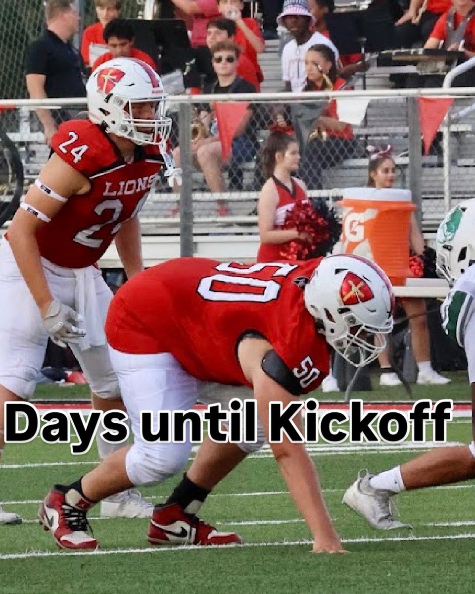 The countdown is on..