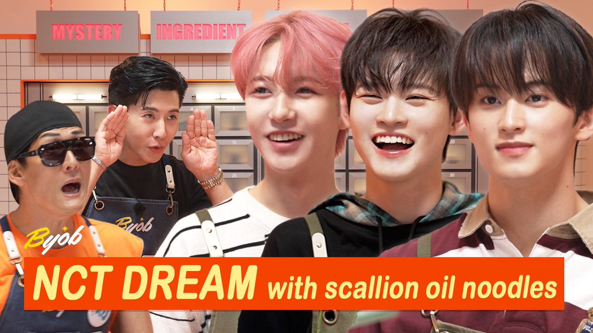 엔드림 웃으면? 기분좋긴해. 엔드림 요리하면? 행복하긴해. NCT DREAM(엔시티 드림) 마크&amp;런쥔&amp;천러 | 박준형 &amp; 브라이언 BYOB

youtu.be/Z_DbiSloFIk

#NCTDREAM
#BTTF #NCTDREAM_BTTF
#CHILLER #NCTDREAM_CHILLER