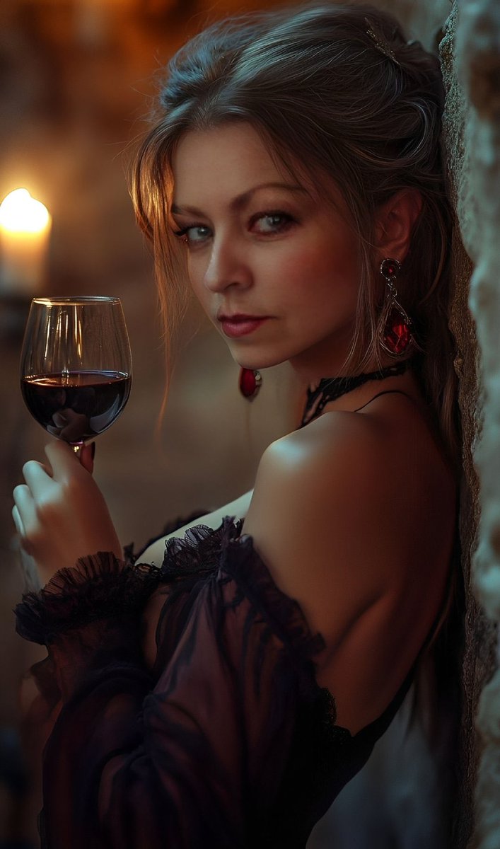 🌹🔥🍷#ThirstyThursday🔥 #AIArt 
#TYJ ♥️