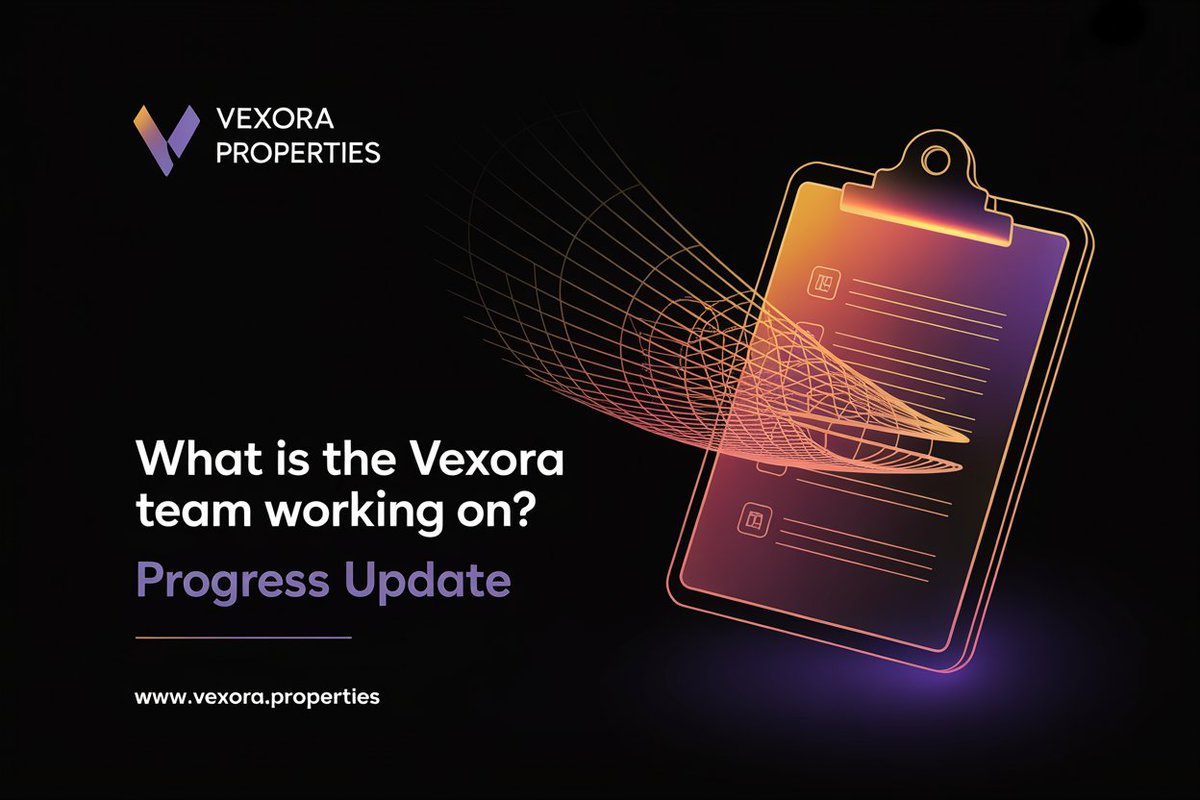 vexoraproperty's tweet photo. We move with purpose.
We communicate with intention.
Vexora Properties continues forward, grounded and aligned.

for more info and inquiries: https://t.co/S67C50SZgg

#Vexora #VexoraProperties #RealEstateBlockchain #ProgressSignal #StrategicUpdate #Tokenization #Web3RealEstate https://t.co/TQEb1l8XFC