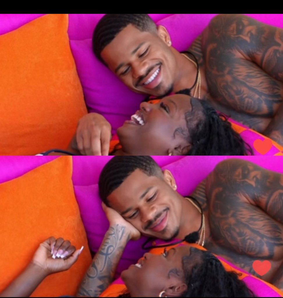 bervelynnnn's tweet photo. Ace and Chelley are such good representation of black love.
He’s patient with her 
He sees just her 
He’s smitten by her 
She understands his person 
He respects and adores the ground she walks on
They pray together 

Black love through and through 😍🥺

#LoveIslandUSA https://t.co/TwxY4AY1f5