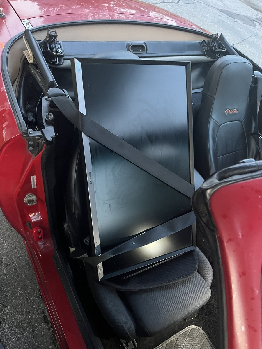 Who said miata‘s aren’t practical?