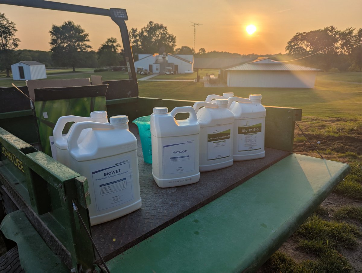 <a href="/FoliarPak/">Foliar-Pak</a>  Going to be one of those kinda nights <a href="/buckeyehillscc/">Buckeye Hills CC</a>  💦   #Golf #Ohio