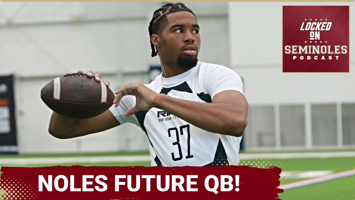 Brian Smith (@fbscout_florida) on Twitter photo What is Florida State getting with quarterback <a href="/Jadenoneal_26/">Jaden O’Neal</a>? Learn more about the quarterback on and off the gridiron from Locked On Seminoles.
🎧podcasts.apple.com/us/podcast/flo…
📺youtu.be/_HjieqI6wko What is Florida State getting with quarterback <a href="/Jadenoneal_26/">Jaden O’Neal</a>? Learn more about the quarterback on and off the gridiron from Locked On Seminoles.
🎧podcasts.apple.com/us/podcast/flo…
📺youtu.be/_HjieqI6wko