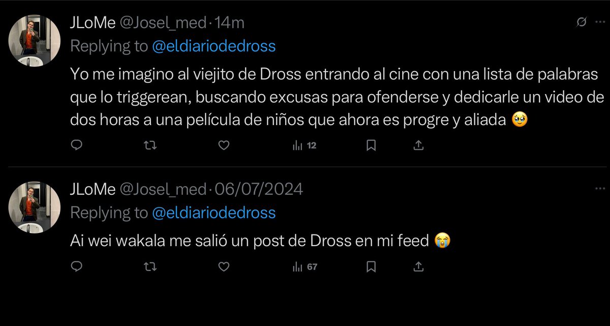 eldiariodedross's tweet image. Por más que insistas no te voy a coger, Jose. Por feo y por sidoso. Pero sobre todo por tomarte fotos en el baño.