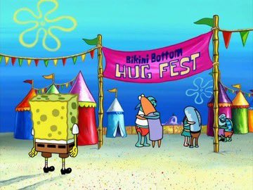 Bikini Bottom Hug Fest?