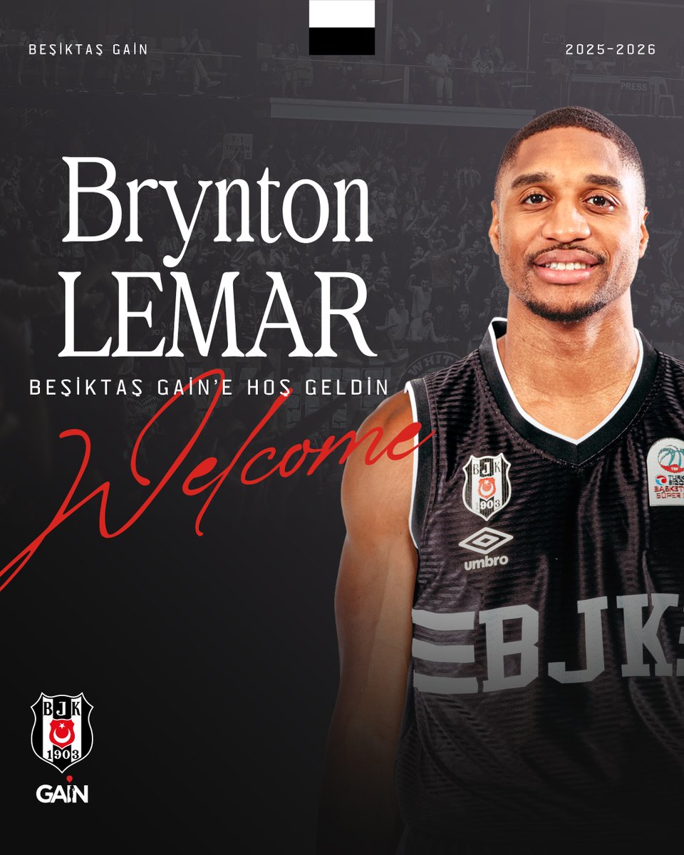Brynton Lemar Beşiktaş GAİN’de

Beşiktaş GAİN Takımımız, Brynton Lemar ile sözleşme imzaladı.

2025/26 sezonu öncesinde transfer çalışmalarını sürdüren Beşiktaş GAİN Takımımız, Birleşik Amerikalı guard Brynton Lemar’ı kadrosuna kattı.

Brynton Lemar son olarak Slovenya’nın