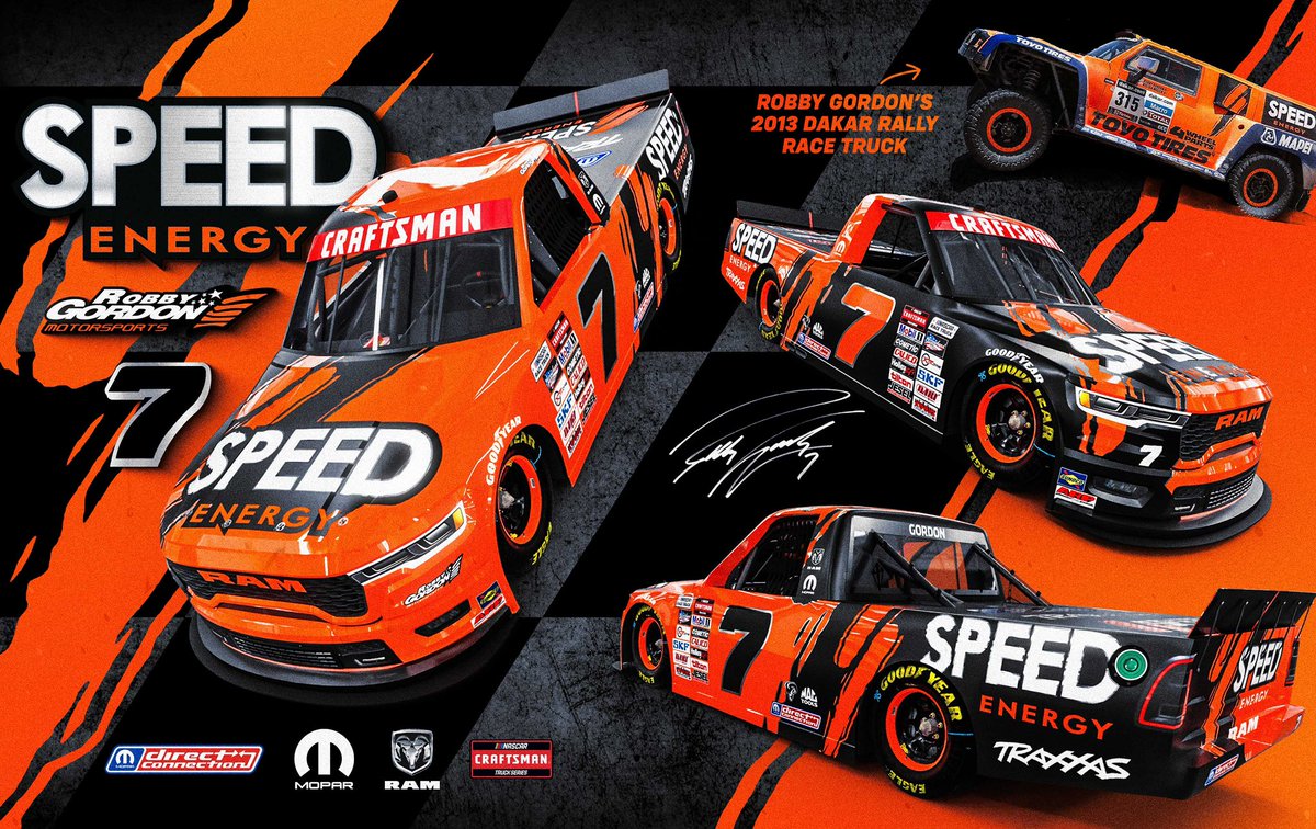 My first Ram 2026 concept, throwback to Robby Gordon’s Speed Energy off road trucks.