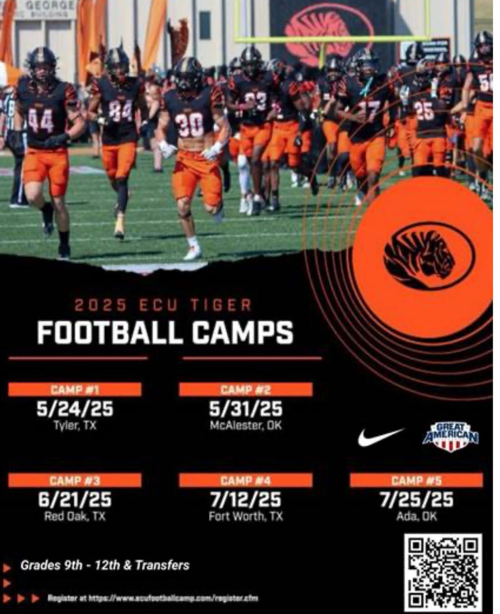 Thank you Coach <a href="/LitrentaJohn/">John Litrenta</a>  for the camp invite. Let’s go Tigers 🐅