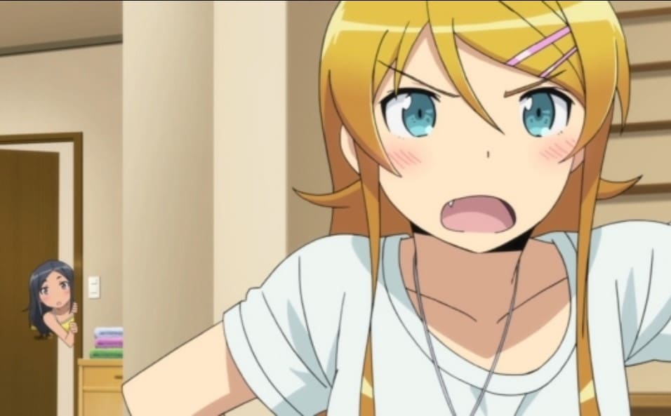 俺の妹がこんなに可愛いわけがない（アニメ）のエロシーン1