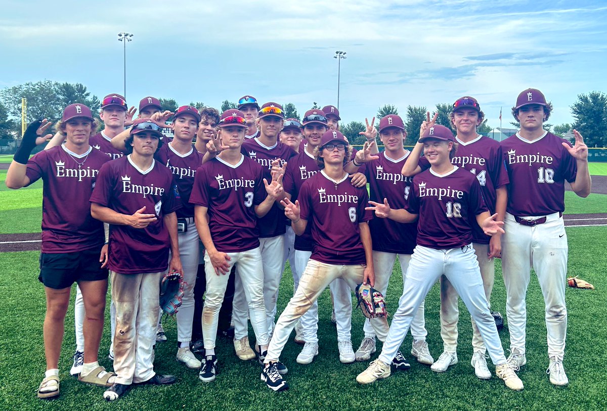 Waverly Vikings Baseball (@waverlybase_v) on Twitter photo Empire Netting & Fence-6
Omaha Westview-5
Vikings get the win over a very good Class A team to earn win #20 of the summer.
<a href="/bbsamp_15/">bruin sampson</a> 4-4, 2 2B, 3 rbi
<a href="/hunter_thoms/">Hunter Thoms</a> 2-4, 3B
‘26 <a href="/TylerGilsdorf/">Tyler Gilsdorf</a> 1-3
‘26 <a href="/Zach_McElhose1/">Zach</a> 1-4, 2 runs
‘27 Codey Nienhurser WIN 6 2/3, 6 H, 3 ER, 9 Ks💎 Empire Netting & Fence-6
Omaha Westview-5
Vikings get the win over a very good Class A team to earn win #20 of the summer.
<a href="/bbsamp_15/">bruin sampson</a> 4-4, 2 2B, 3 rbi
<a href="/hunter_thoms/">Hunter Thoms</a> 2-4, 3B
‘26 <a href="/TylerGilsdorf/">Tyler Gilsdorf</a> 1-3
‘26 <a href="/Zach_McElhose1/">Zach</a> 1-4, 2 runs
‘27 Codey Nienhurser WIN 6 2/3, 6 H, 3 ER, 9 Ks💎