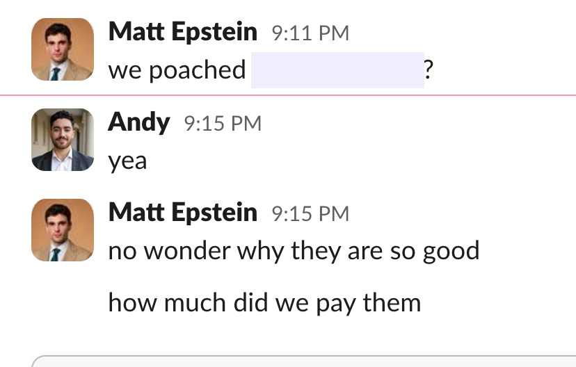MattEpstein16's tweet image. We poached two killers last week.
Not junior talent. Not “give them 90 days to ramp” guys.
We paid them generously to get them in the door.
And today they submitted their first deliverables...
I saw some of the most dialed-in, no-notes-needed, god-tier output I’ve ever seen.…