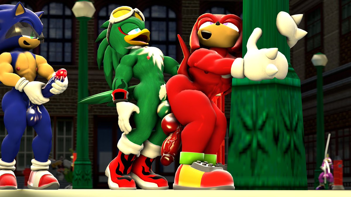 With how 𝘴𝘩𝘢𝘮𝘦𝘭𝘦𝘴𝘴 Knuckles was offering himself to the strolling Babylon Rouge, I don't blame Jet diving balls deep inside the slutty echidna!