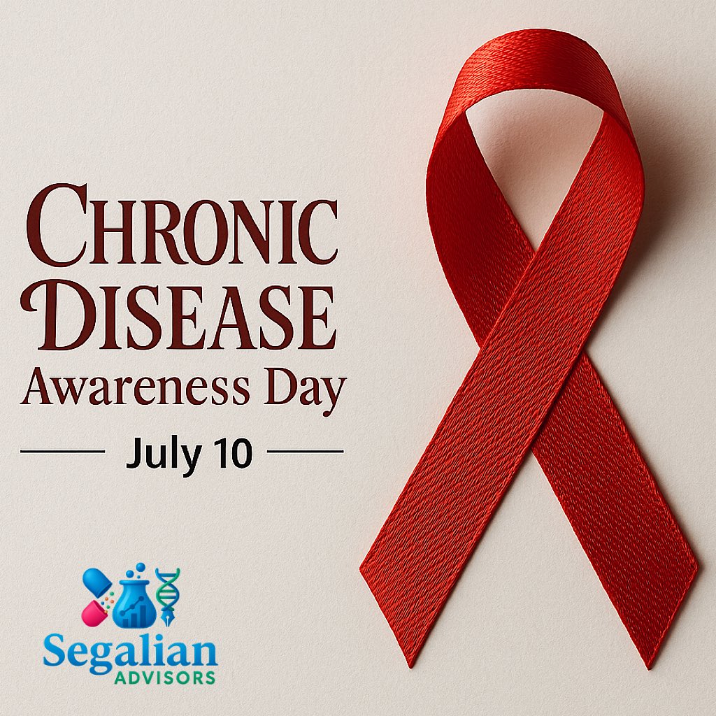 Segalian's tweet image. 🎗️ Today, on Chronic Disease Awareness Day, Segalian Advisors stands in solidarity with the millions impacted by long-term conditions:

💉 Diabetes
🫀 Heart Disease
🌬️ Asthma
🧠 Stroke
💊 Hypertension

Together, let’s continue advancing solutions for better health outcomes. 🩺 💙