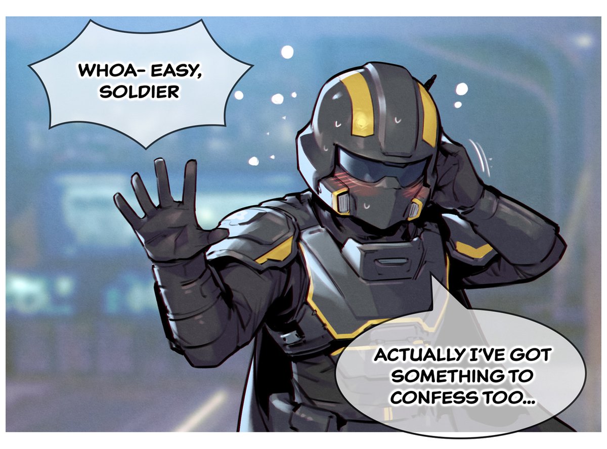 PT_CROW's tweet photo. #Helldivers2 #helldiverChan #SEAFChan #eaglechan #eagle1
Confession (1/2) https://t.co/8DhzKOQVE3