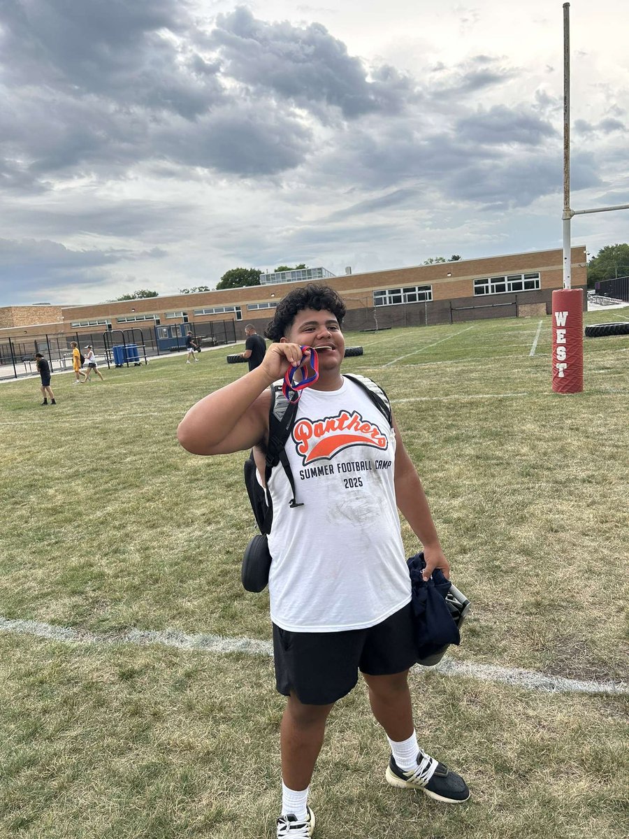 Thank you <a href="/WABlackhawkFB/">West Aurora Football</a> for hosting had a great time and took home the medal!!