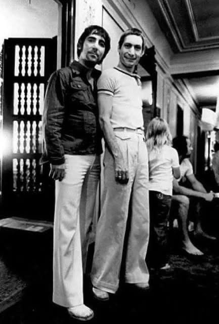 Drummers 🥁 
#RollingStones 
#Moonie