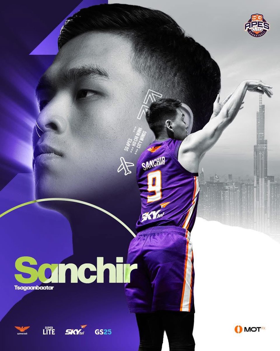 Цагаанбаатарын Санчир маань өнөөдөр Вьетнам улсын VBA лигийн Ho Chi Minh City Wings багт тоглохоор явлаа гэнэ түүнд амжилт хүсье. 

Via: SG Apes page