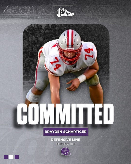 Brayden Schartiger (New) (@b_schartiger) on Twitter photo Praise God! I am Officially Committed to Taylor University to continue my Football Career and Education! Thankyou <a href="/Coach_Mingo/">Aaron Mingo</a>, <a href="/ColinSchwartz3/">Colin Schwartz</a>, and the rest of the Taylor Coaching staff for seeing something in me and giving me this opportunity.
#EMAT #GodGlorifyingFootball Praise God! I am Officially Committed to Taylor University to continue my Football Career and Education! Thankyou <a href="/Coach_Mingo/">Aaron Mingo</a>, <a href="/ColinSchwartz3/">Colin Schwartz</a>, and the rest of the Taylor Coaching staff for seeing something in me and giving me this opportunity.
#EMAT #GodGlorifyingFootball