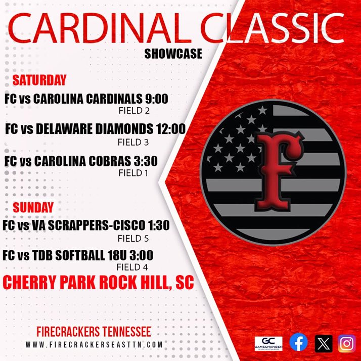 Looking forward to a fun weekend with my team down in SC.