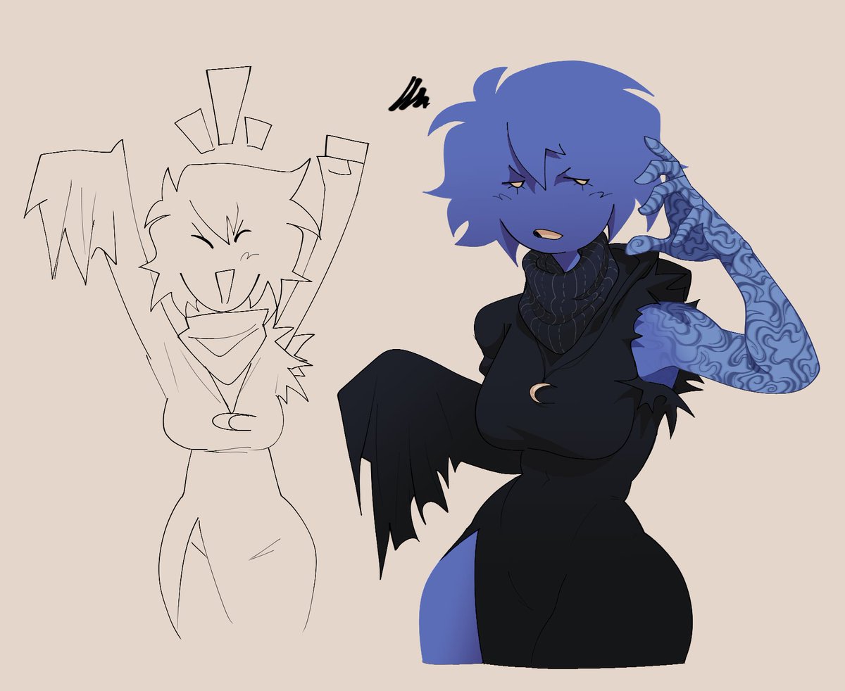 Y_Ymoshy's tweet image. comm
blu lady