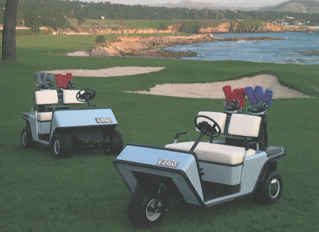EZGOvehicles's tweet photo. Tomorrow's for the collectors, but today we throw it back. 

Original E-Z-GOs that still shine decades later. 

#EZGO #ItsGoodtoGO https://t.co/dXprY4q0na