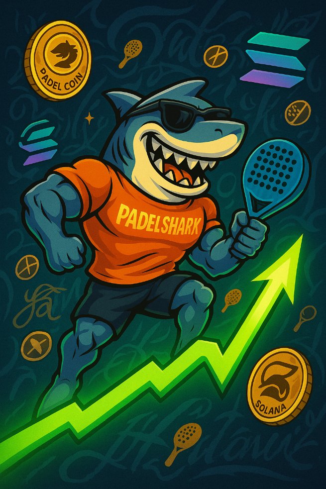 PadelShark_COIN's tweet photo. ๐พ๐ณ 3.8 MILLION $PADSHARK buy just crushed the baseline!
๐ Volume up +500%
๐ Liquidity locked
๐ฅ Trending on Solana radar
๐ฆ Padel meets crypto โ and the whales are playing.
#PadelShark #WhaleAlert #Solana #CryptoPadel #MemeCoinMatch https://t.co/CbCK1SHshC