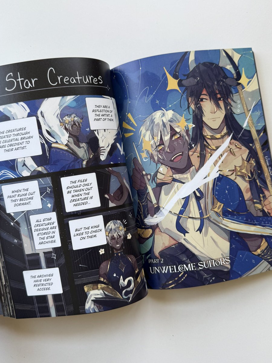 Volume 2 of Star Crossed comes out soon.

Have you read the story of Polaris and Yildun yet?
This is truly a love story written in the stars! 

Also, check out our online shop to find exclusive merch!

Merch: tokyopop.com/products/star-…