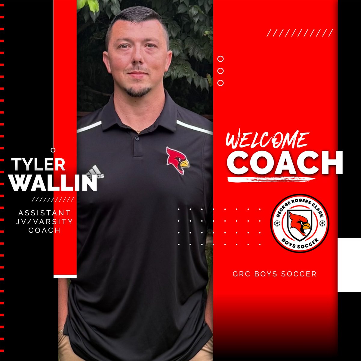 We’re excited to welcome Tyler Wallin to the staff! Tyler is an alumni of the program having played at GRC from 2005-2010. He has spent time coaching club at FC Kentucky and has spent this past spring on staff with our middle school program at RDC. 

Welcome, Coach! #GRCSoccer