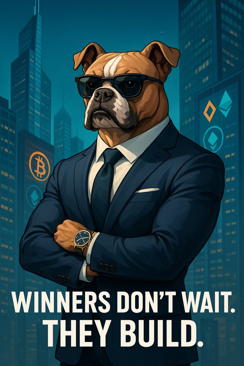 Bdogmoon's tweet photo. WINNERS DON'T WAIT.
THEY BUILD.

#Solana #Solanamemecoin #memecoin #crypto #trading https://t.co/3Sty5QgUWD
