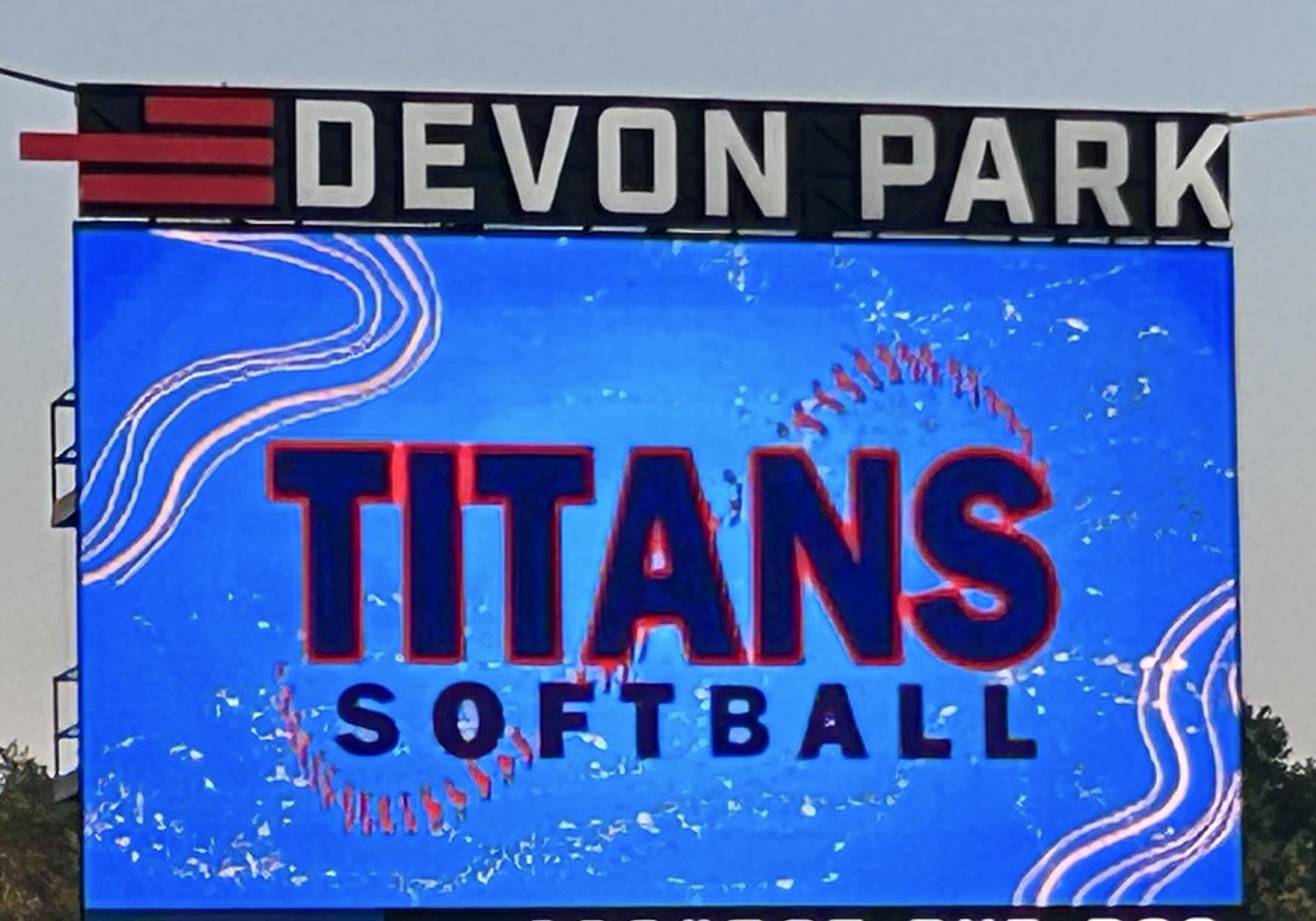 2026 Titans under the light at The Softball Capital of the World.